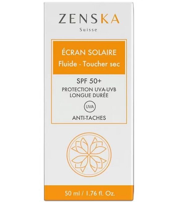 Écran Solaire Fluide Toucher Sec