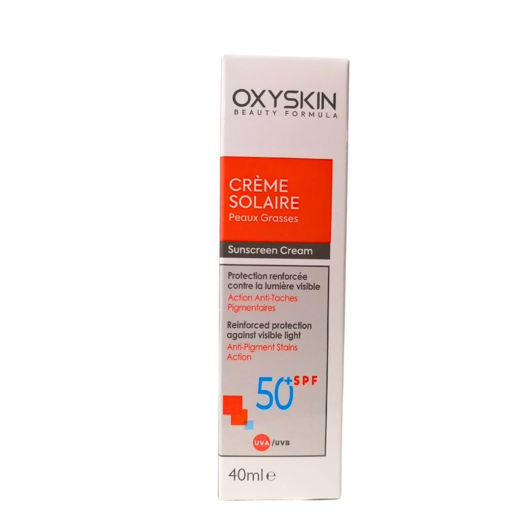 Ecran Solaire Peaux Grasses spf50+ - 40ml