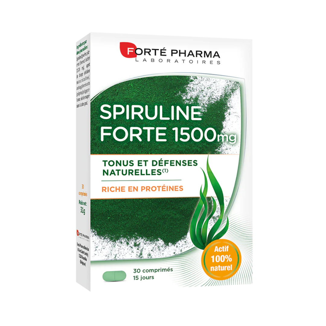 Spiruline Forte 1500mg 30 Comprimes