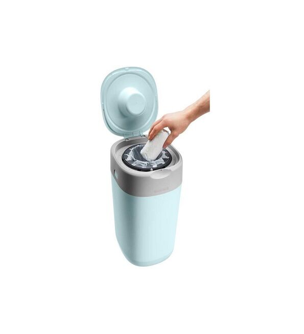 Tommee Tippee Poubelle À Couches Anti-odeur Twist &amp; Click - Bleu
