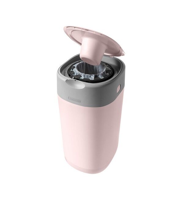 Tommee Tippee Poubelle À Couches Anti-odeur Twist &amp; Click - Rose
