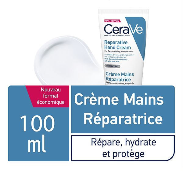Crème Réparatrice Mains Sèches et Abîmées | 100ml
