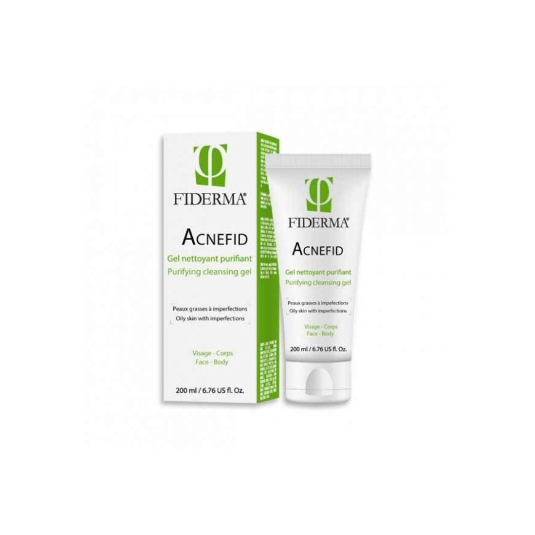 Acnefid Gel Nettoyant scrub purifiant 150ml