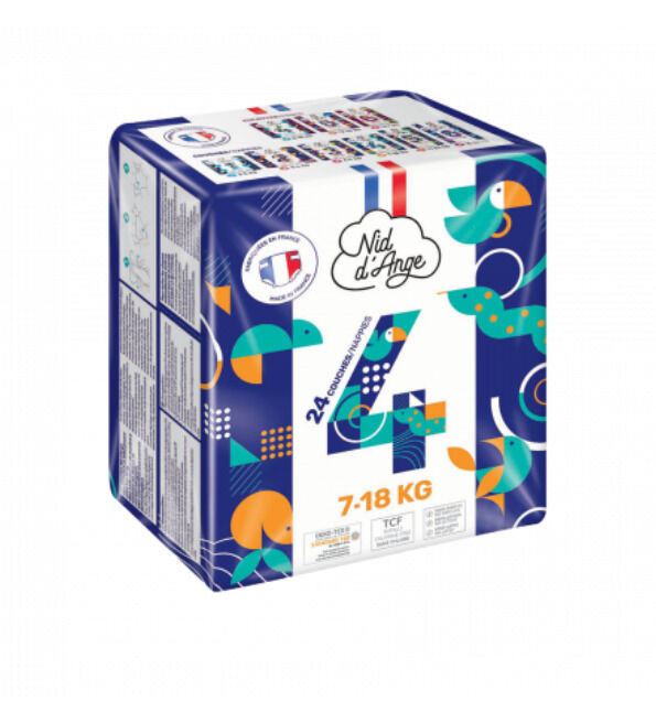 Couche Taille 4 7/18kg 24 Pieces