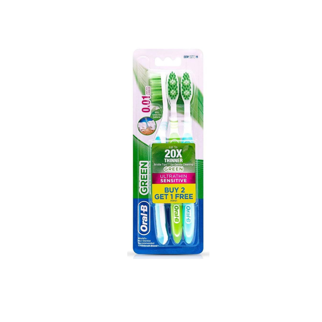 Bad Ultrathin Sensitive Green 2+1 Pack