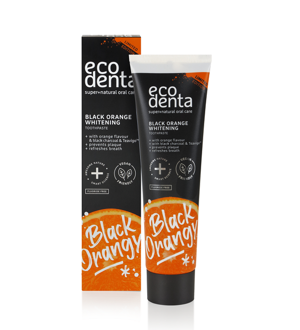Dentifrice Blanchissant au Charbon Actif et à L’orange 100ml