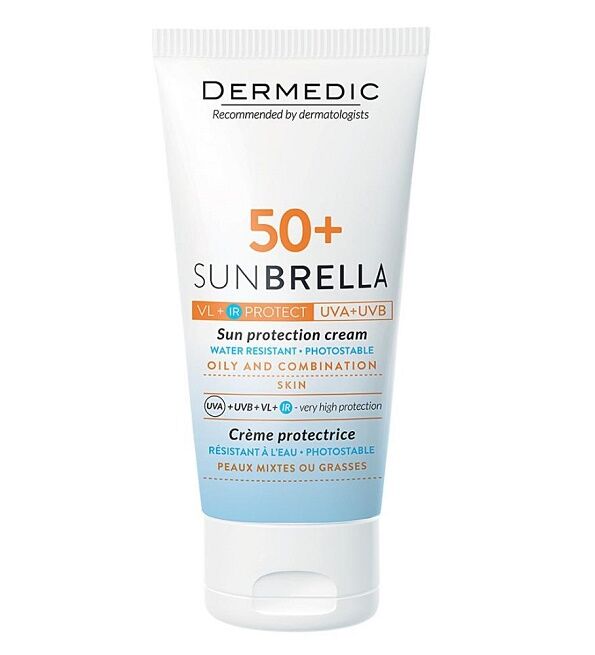 Sunbrella Crème Spf50+ Peau Mixtes ou Grasses pour Acne 50ml