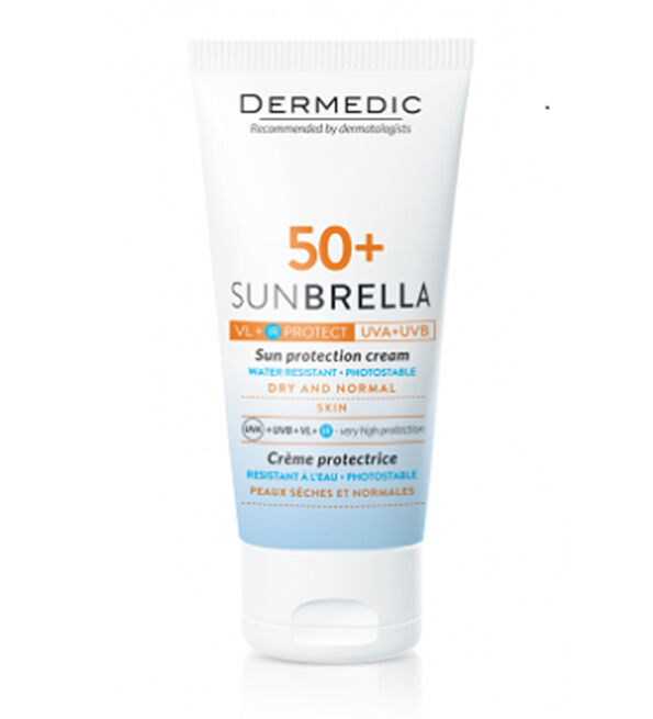 Sunbrella Crème Spf50+ Peau seches et Normales 50ml