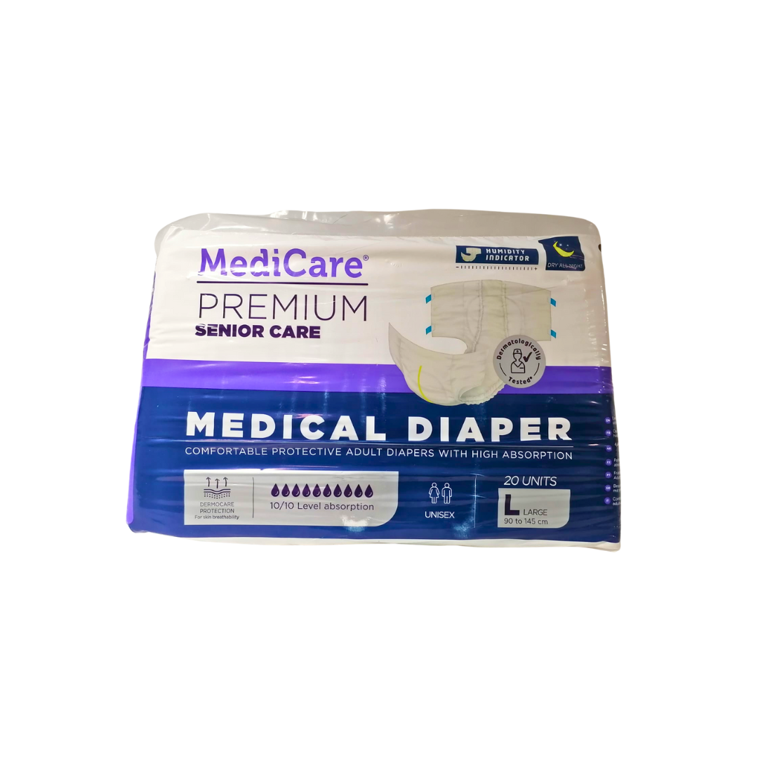 Couche Adulte Siaper Night L 20 Unités