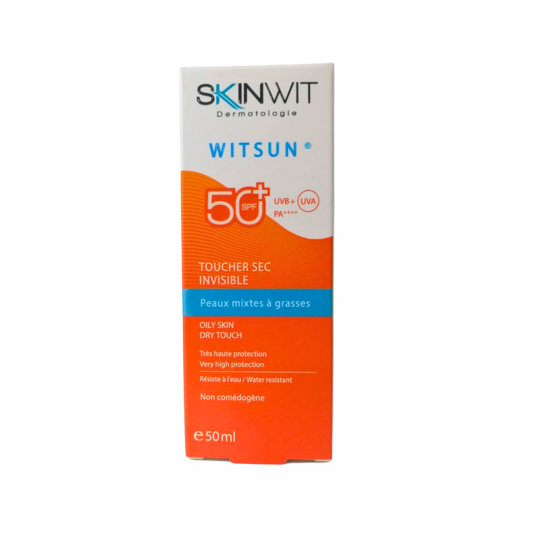 Witsun Toucher Sec Invisible Peaux Mixtes a Grasses spf50+ 