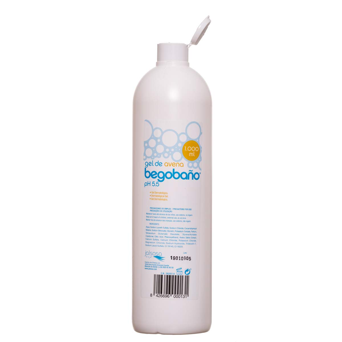 Gel Dermatologique Avoine 1 Litre