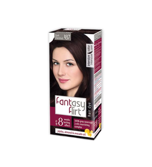 Hair Dye Color N° 187 Chatin Fonce