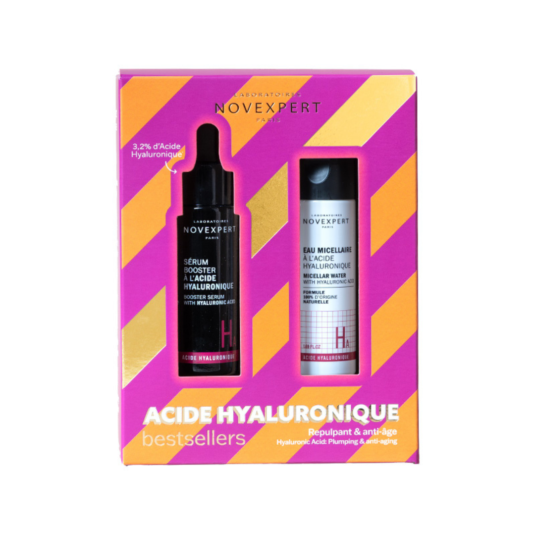 Novexpert Duo Booster AHA Serum Booster AHA+Eau Micellaire AHA
