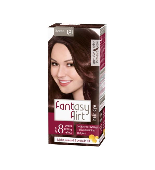 Hair Dye Color N° 181 Chatin Fonce Cuivre