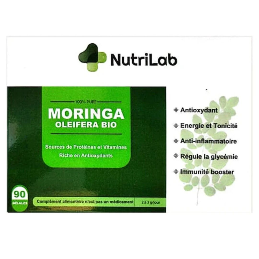 Moringa Oleifera Bio 500mg 90 Gelules