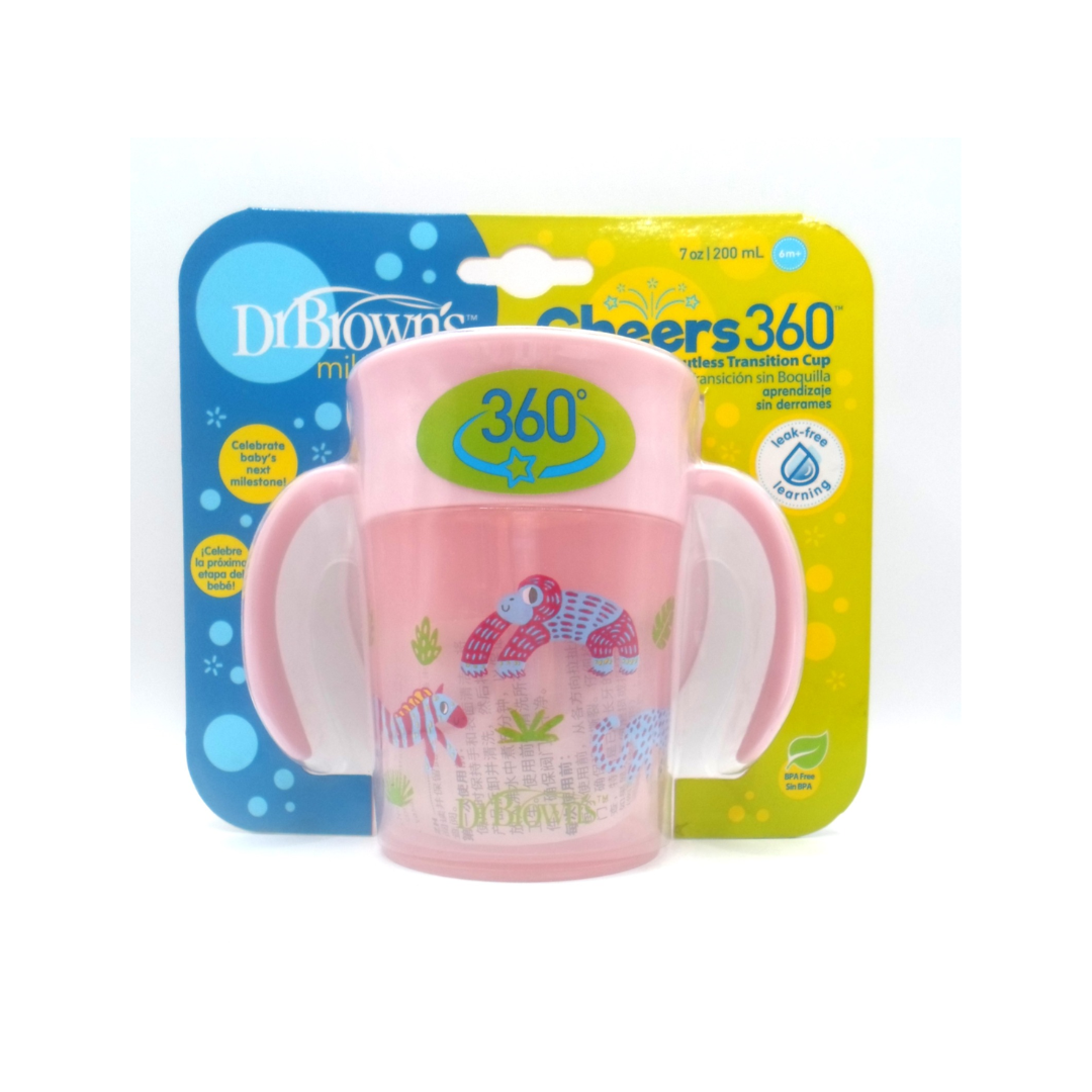 Dr Browns Goblet Avec Poignees Decorose 200ml