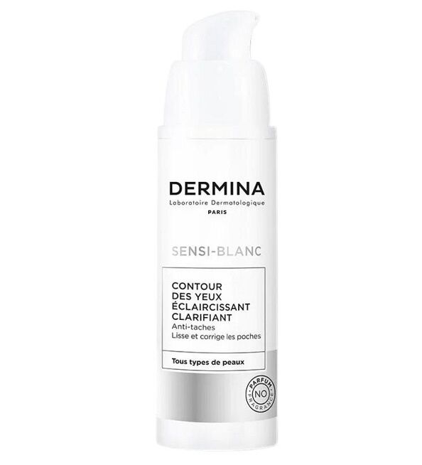 DERMINA SENSI-BLANC CONTOUR DES YEUX ECLAIRCISSANT CLARIFIANT 20ML
