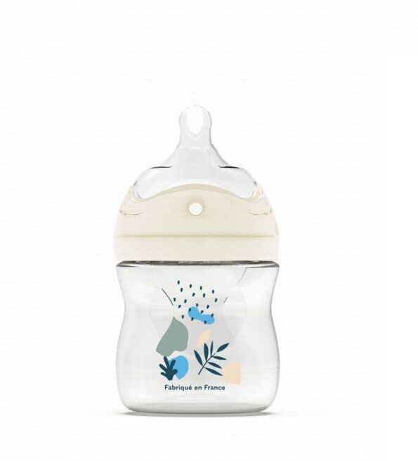  Biberon Multi Perfore Tetine Debit 1 Bleu 0-6mois 150ml