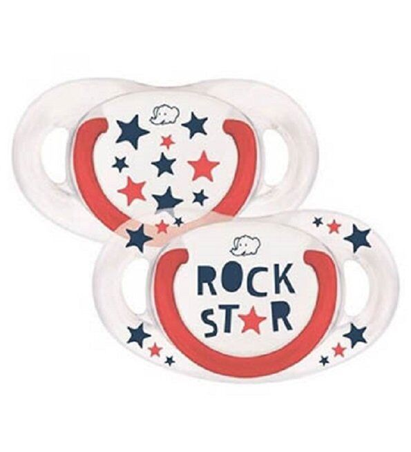 SUCETTE NATURAL PHYSIO 6-18M REBEL RULE ROCK STARX2