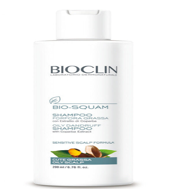 Bio Squam Shampoing Pellicules Grasses - 200ml