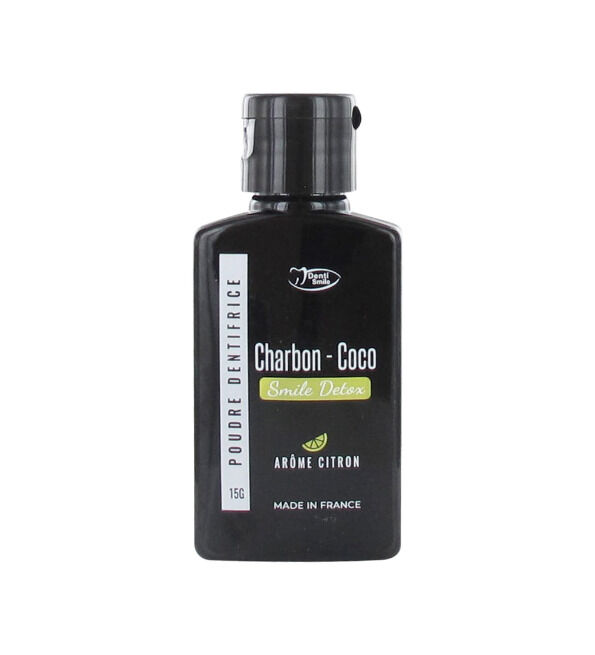 Poudre Blancheur Au Charbon Arome citron 15g
