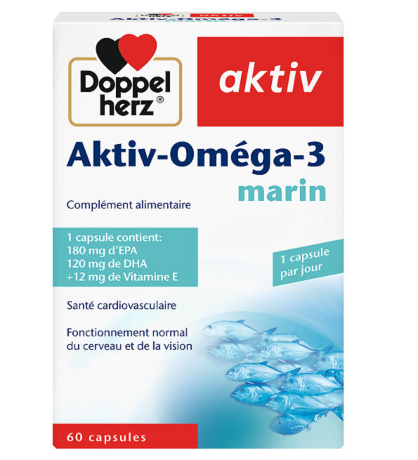 Aktiv Omega-3 Marin 60 Capsules