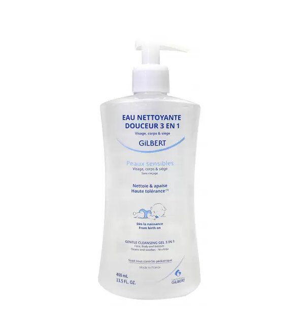 Eau Nettoyante Douceur 3en1 Bebe 400ml