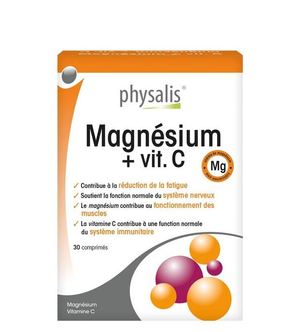 Magnesium + Vit C 30 Comprimés