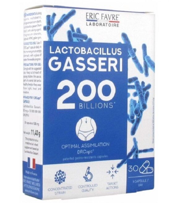 LACTOBACILLUS GASSERI BOITE 30 GÉLULES