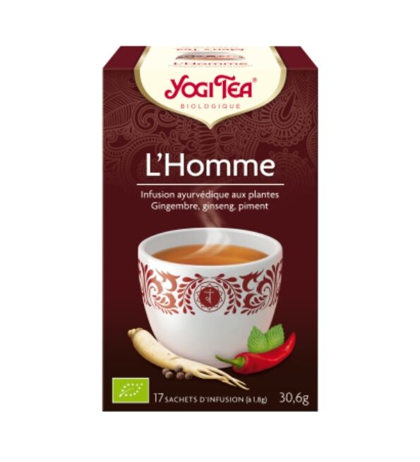 YOGI TEA LHOMME 17 X 2G