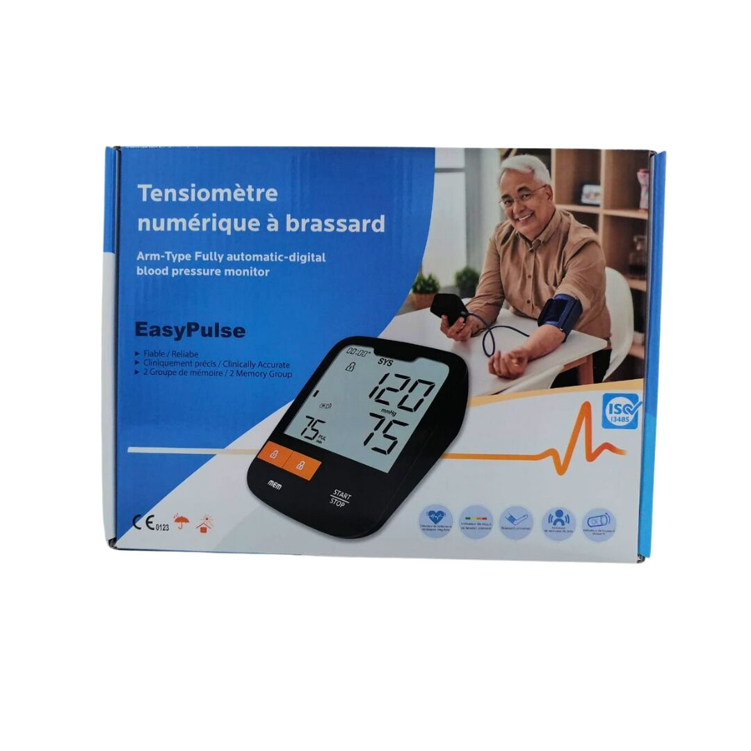 Tensiometre Électronique Brassard Noir