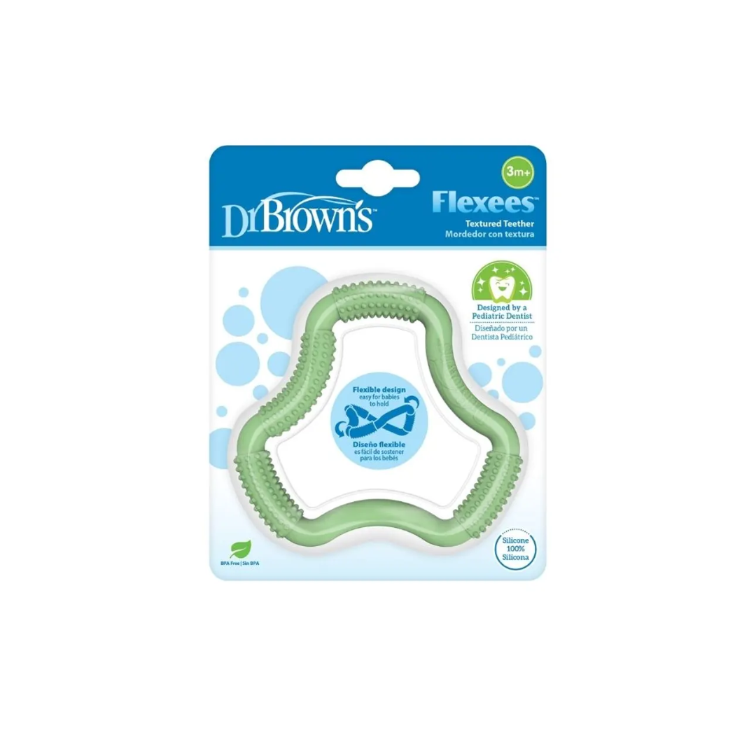 Dr browns Anneau Flexes Vert +3m