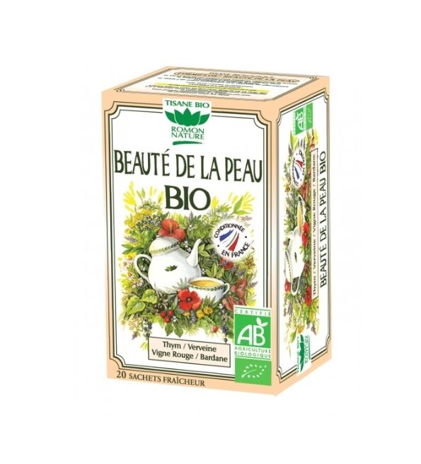 INFUSION BEAUTE DE LA PEAU 20 SACHET