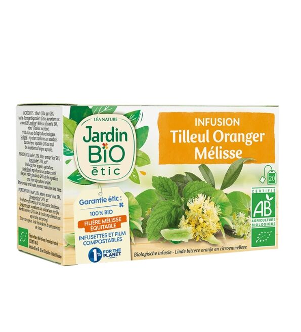 INFUSION TILLEUL ORANGER MELISSE 20 SACHET