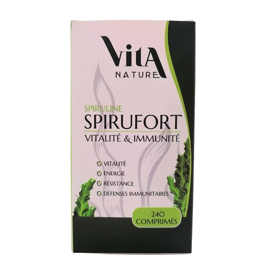 Spiruline Spirufort 240 Comprimes