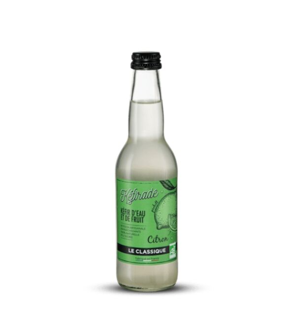 KEFIR D'EAU ET FRUIT CITRON 330ML