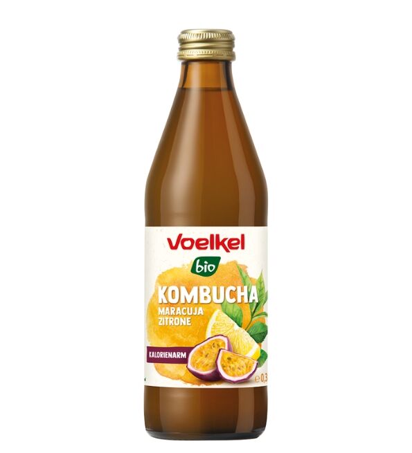 KOMBUCHA FRUIT DE LA PASSION CITRON 330ML