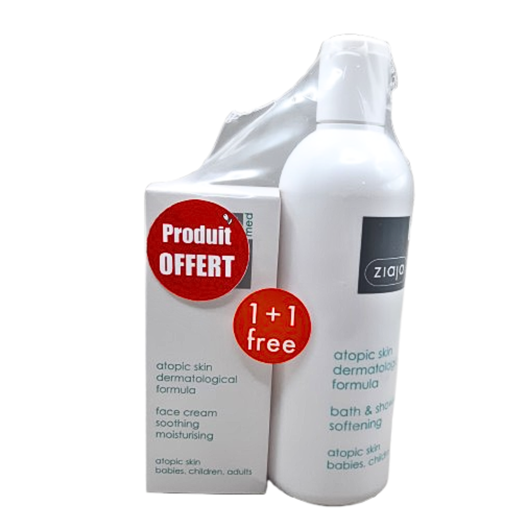 Med Atopique Duo Pack Creme 50ml+Huil De Douche 270ml