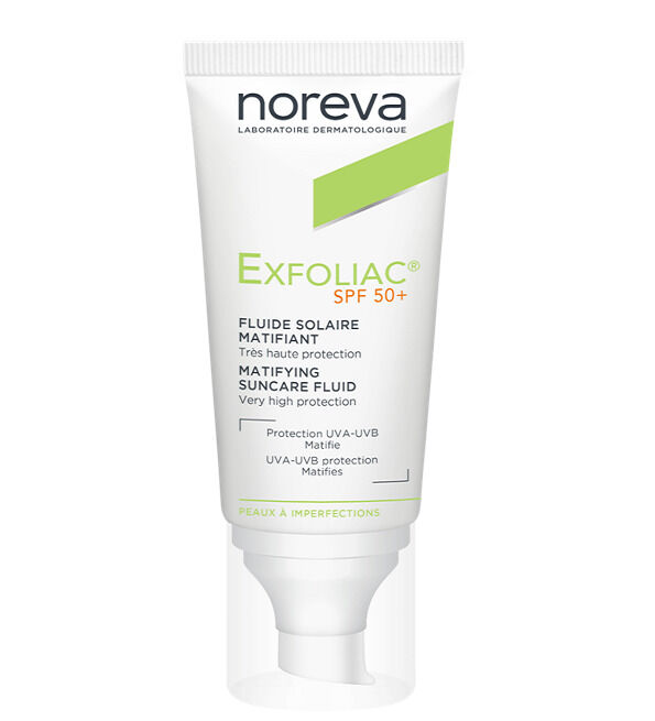 Exfoliac Fluide Solaire Matifiant Spf50+