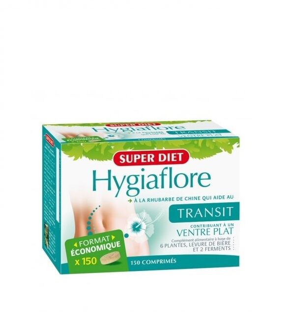 Hygiaflore Transit Ventre Plat - 150 Comprimés