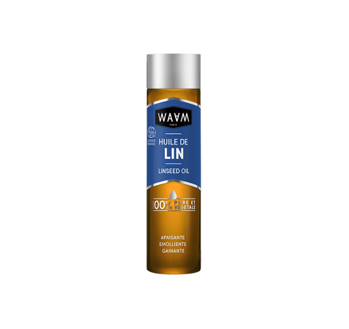 Waam Huile De Lin Certifiée Bio 75ml
