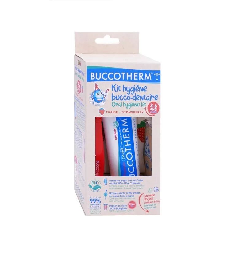 Kit-Enfant 2-6 Ans 50 Ml Bio Goût Fraise