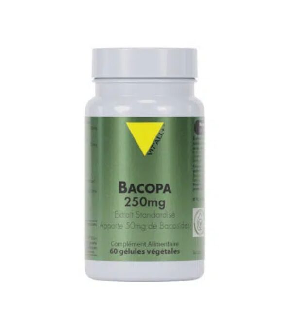 BACOPA MONNIERI 250MG 60 GELULES