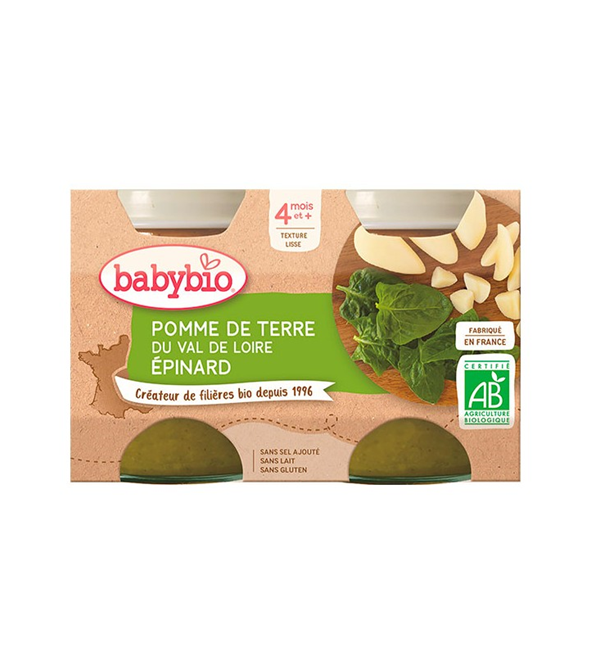 POT POMME DE TERRE EPINARD 2 X 130 G