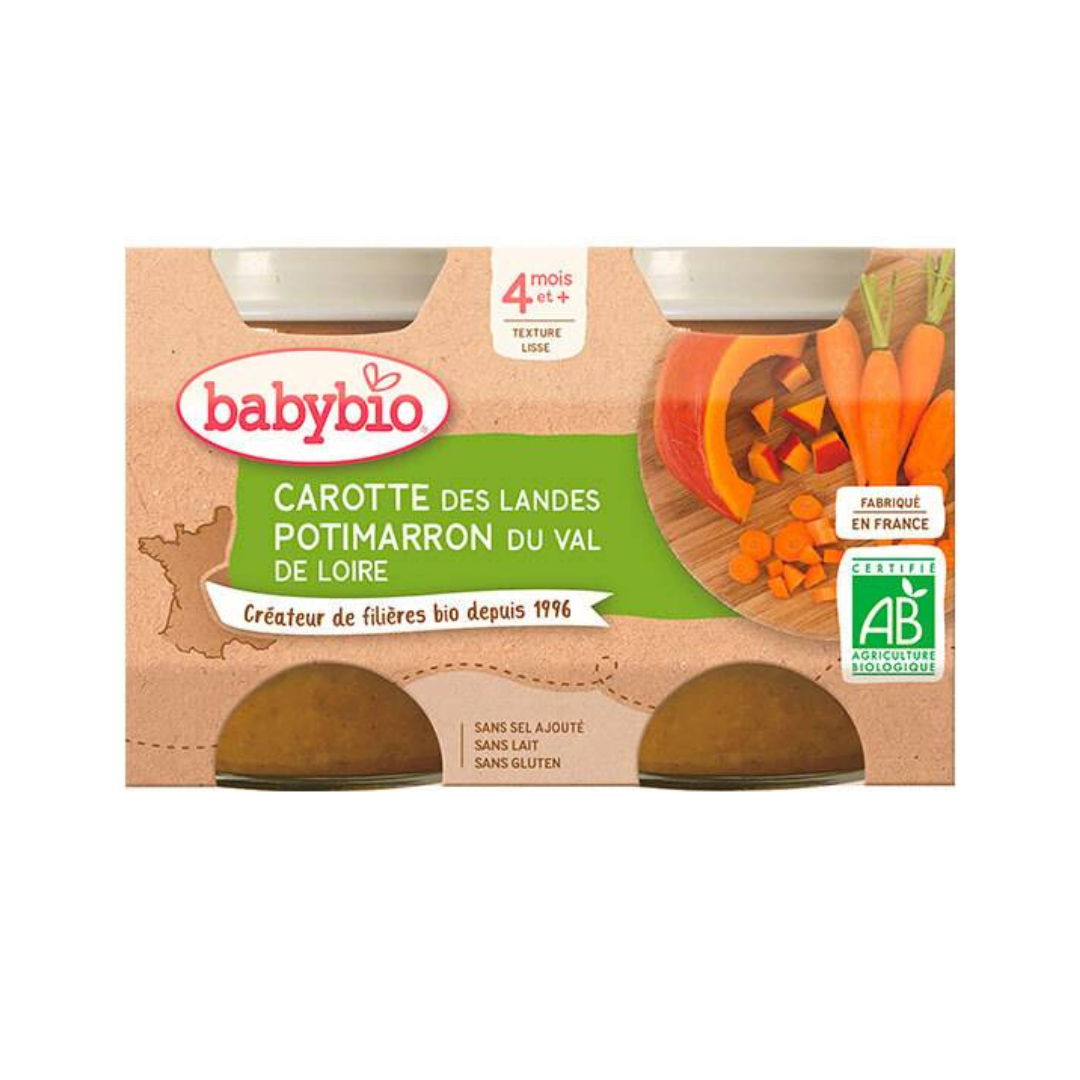 POT CAROTTE POTIMARRON 2 x 130G