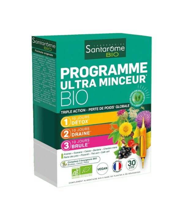 Programme Ultra Minceur 30 Ampoules
