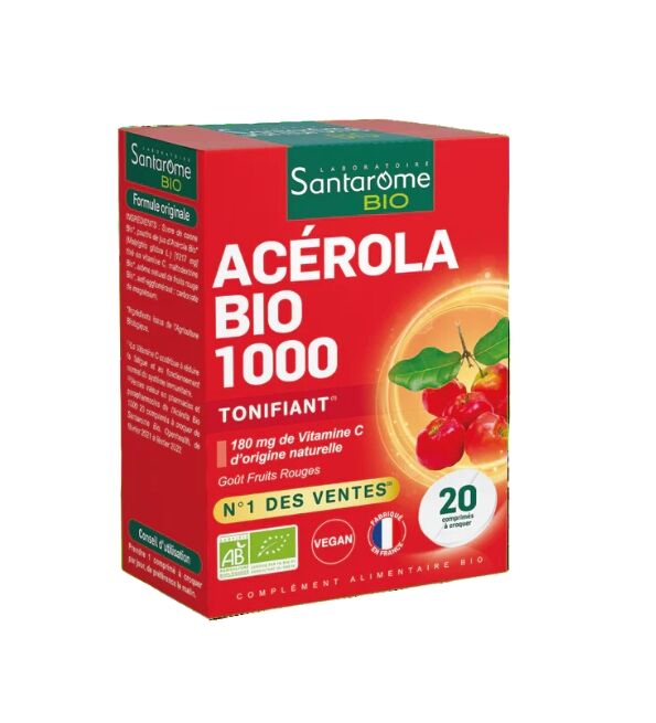 Acerola 1000 Tube 20 Comprimes