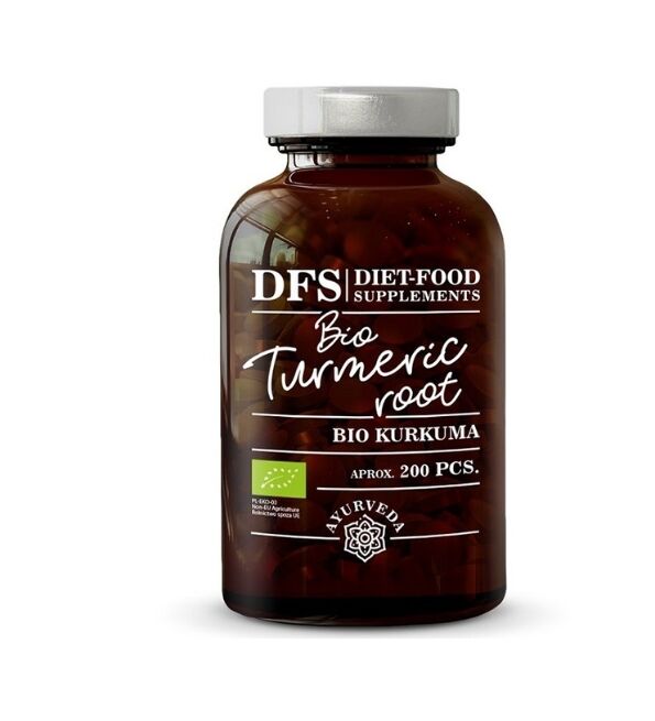 Bio Turmeric Root (Curcuma Bio) 400mg - 200 Gélules