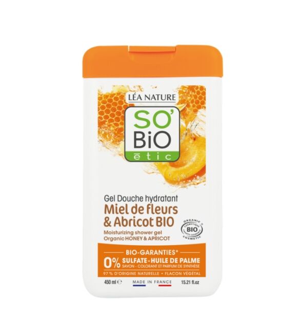 Gel Douche Miel De Fleurs Et Abricot
