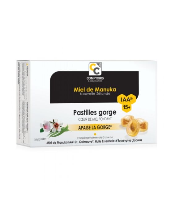 Pastilles Cœur Fondant de Miel Manuka IAA15+